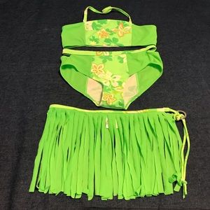 Amy Byer 3pc. Girls’ Bikini Swimsuit